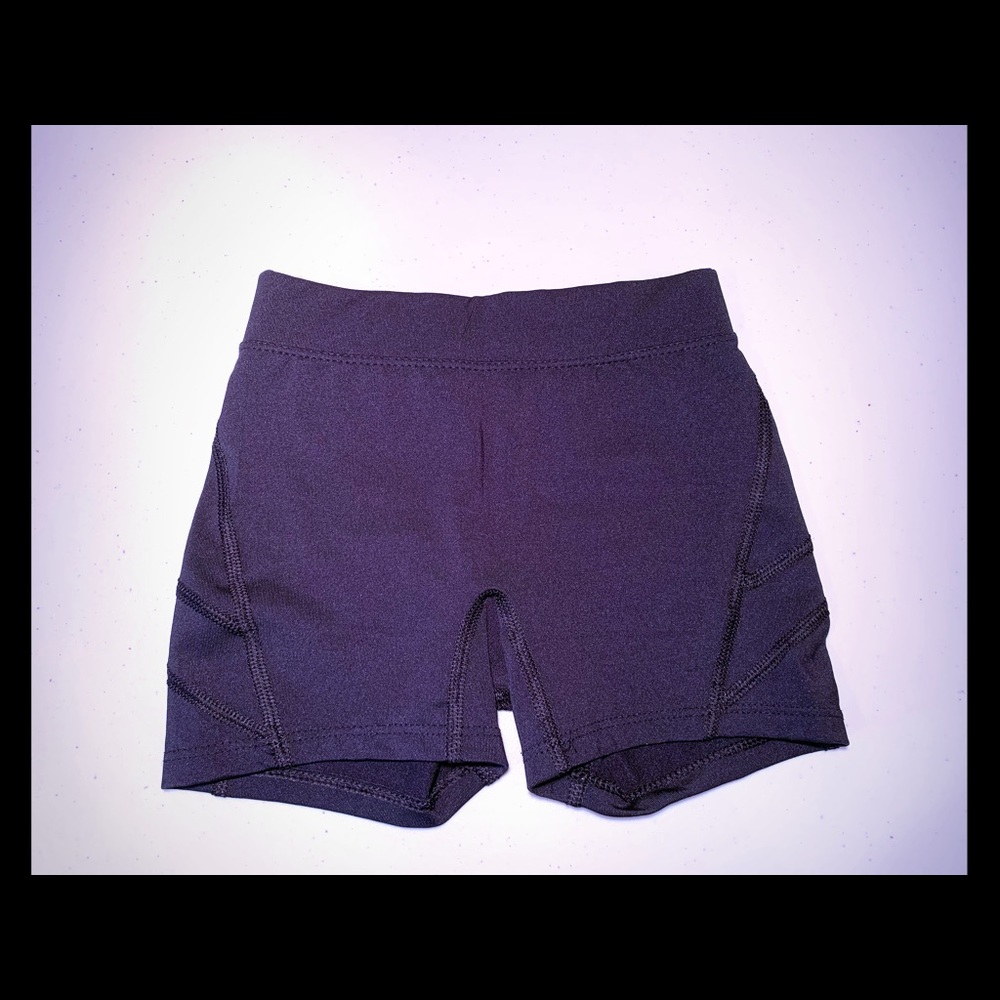 Augusta Black Compression Shorts Girls Small